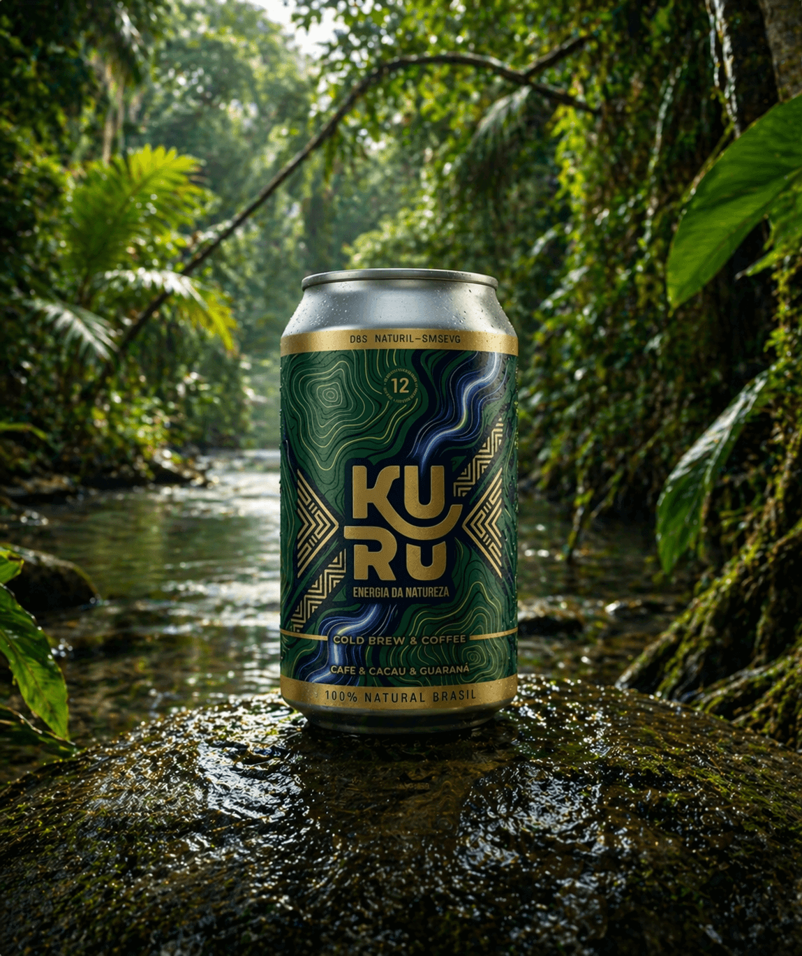 Rótulo KURU verde